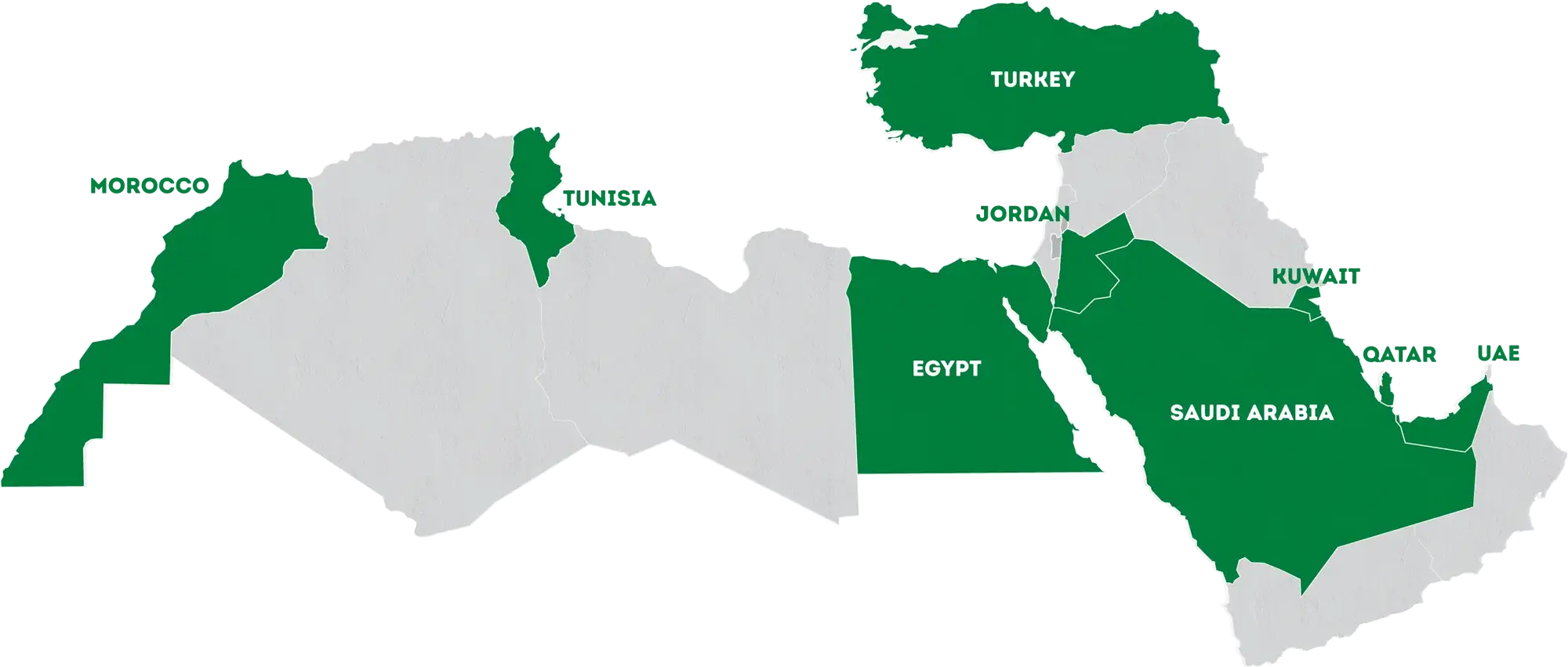 Del Monte Arabia Map